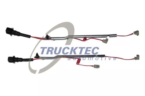 Warning Contact, brake pad wear