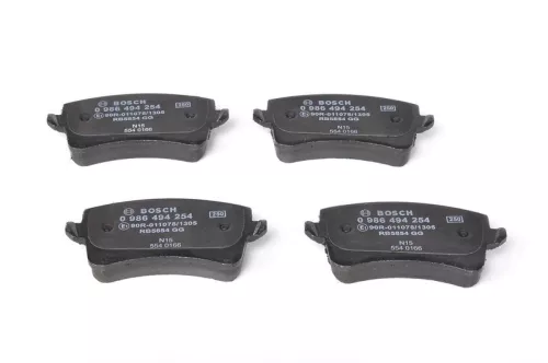 BOSCH Brake Pad Set, disc brake (0986494254)