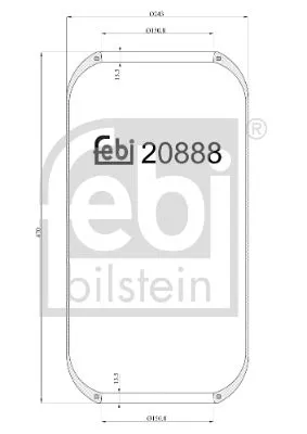 1x Bellow, air suspension