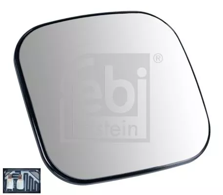 1x Mirror Glass, wide angle mirror