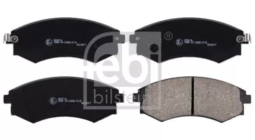 1x Brake Pad Set, disc brake