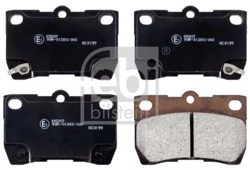 1x Brake Pad Set, disc brake