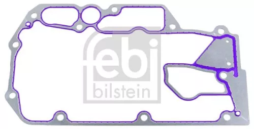 1x Gasket, oil filter housing