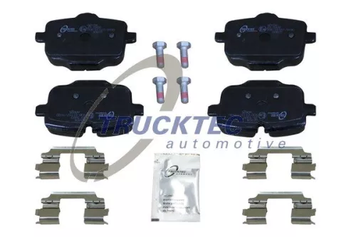 TRUCKTEC AUTOMOTIVE Brake Pad Set, disc brake (08.34.158)