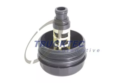 Cap, oil filter housing