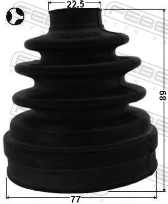 FEBEST Bellow, drive shaft (0115-SXV20RHT)