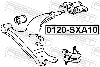 FEBEST Ball Joint (0120-SXA10)
