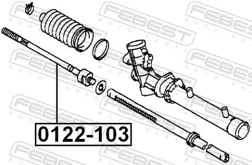 FEBEST Inner Tie Rod (0122-103)