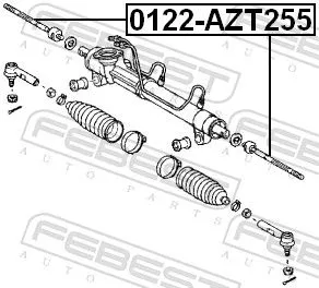 FEBEST Inner Tie Rod (0122-AZT255)