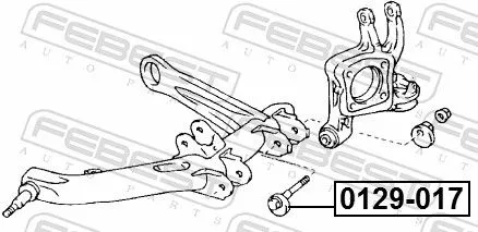 FEBEST Camber Correction Screw (0129-017)