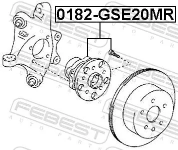FEBEST Wheel Hub (0182-GSE20MR)
