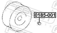 FEBEST Wheel Nut (0185-001)