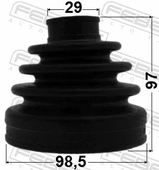 FEBEST Bellow Kit, drive shaft (0215-Y62)