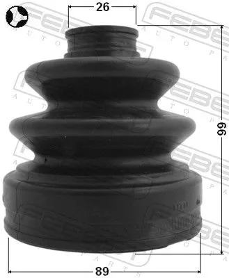 FEBEST Bellow, drive shaft (0215-Z50T)