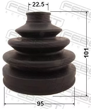 FEBEST Bellow, drive shaft (0217-C24)