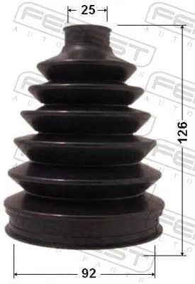 FEBEST Bellow, drive shaft (0317P-RE20)