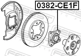 FEBEST Wheel Hub (0382-CE1F)
