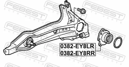 FEBEST Wheel Hub (0382-EY8RR)
