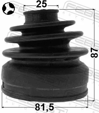 FEBEST Bellow, drive shaft (0415-CY4ALHT)