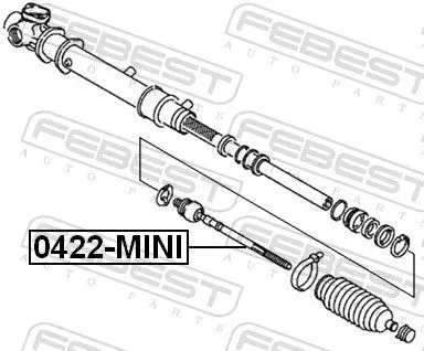 FEBEST Inner Tie Rod (0422-MINI)