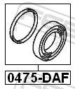 FEBEST Repair Kit, brake caliper (0475-DAF)