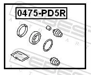 FEBEST Repair Kit, brake caliper (0475-PD5R)