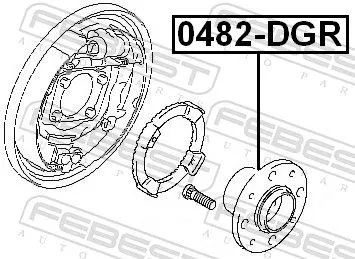 FEBEST Wheel Hub (0482-DGR)