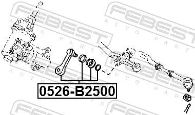 FEBEST Pitman Arm (0526-B2500)