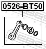 FEBEST Pitman Arm (0526-BT50)