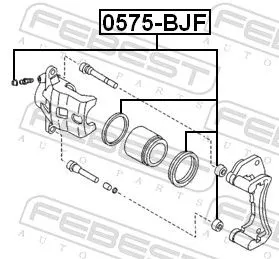FEBEST Repair Kit, brake caliper (0575-BJF)