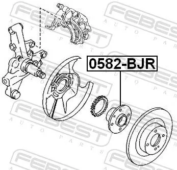 FEBEST Wheel Hub (0582-BJR)