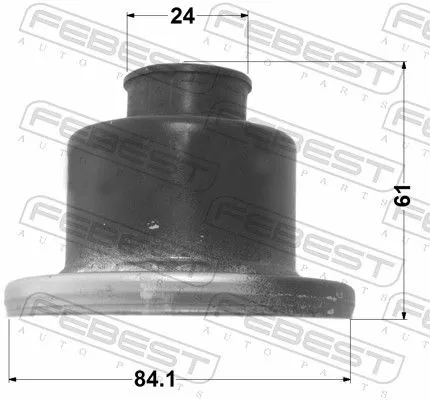 FEBEST Bellow, drive shaft (0715-JB416SA)
