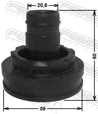 FEBEST Bellow, drive shaft (0815-LEGSA)