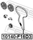 FEBEST Timing Belt (10140-F16D3)