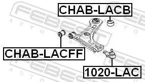 FEBEST Ball Joint (1020-LAC)