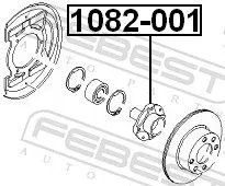 FEBEST Wheel Hub (1082-001)