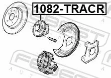 FEBEST Wheel Hub (1082-TRACR)