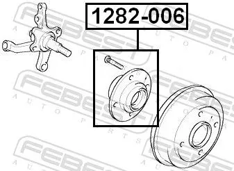 FEBEST Wheel Hub (1282-006)