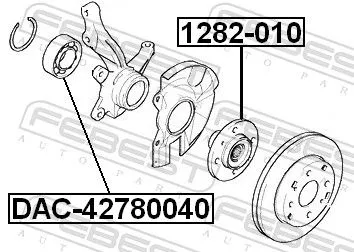 FEBEST Wheel Hub (1282-010)