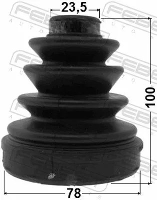 FEBEST Bellow, drive shaft (1815-EPIC)