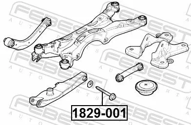 FEBEST Camber Correction Screw (1829-001)