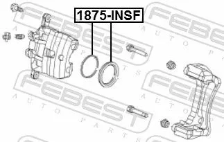 FEBEST Repair Kit, brake caliper (1875-INSF)
