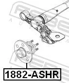 FEBEST Wheel Hub (1882-ASHR)