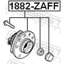 FEBEST Wheel Hub (1882-ZAFF)