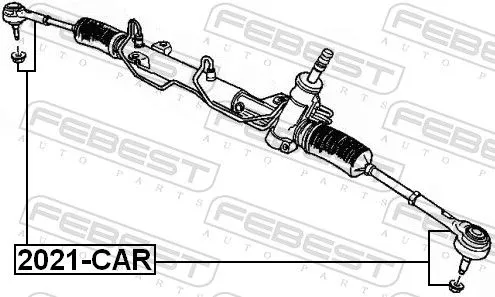 FEBEST Tie Rod End (2021-CAR)