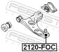 FEBEST Ball Joint (2120-FOC)
