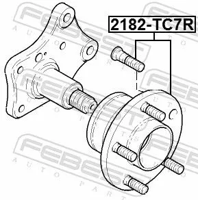 FEBEST Wheel Hub (2182-TC7R)