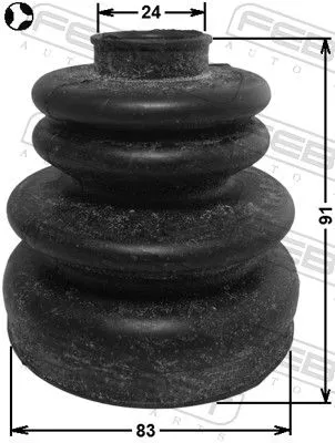 FEBEST Bellow, drive shaft (2215-MAGT)