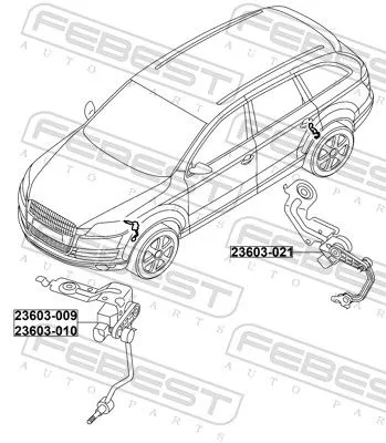 FEBEST Sensor, headlight levelling (23603-021)