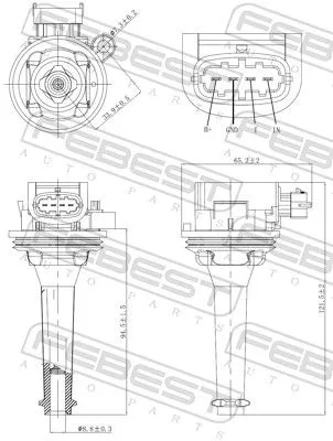 FEBEST Ignition Coil (27640-001)